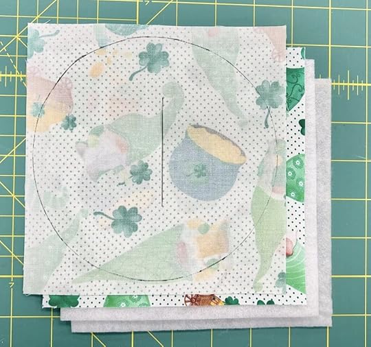 St. Patrick's Day Lucky Gnome Fabric Bowl Sewing Tutorial with 2-1/2