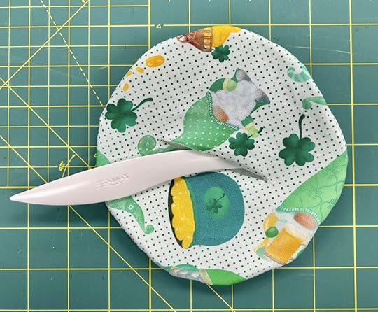 St. Patrick's Day Lucky Gnome Fabric Bowl Sewing Tutorial with 2-1/2