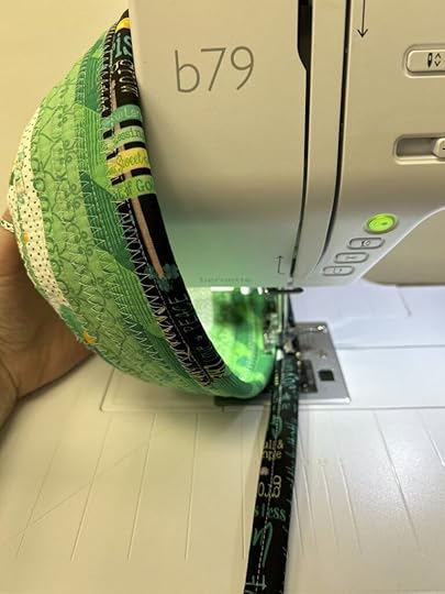 St. Patrick's Day Lucky Gnome Fabric Bowl Sewing Tutorial with 2-1/2
