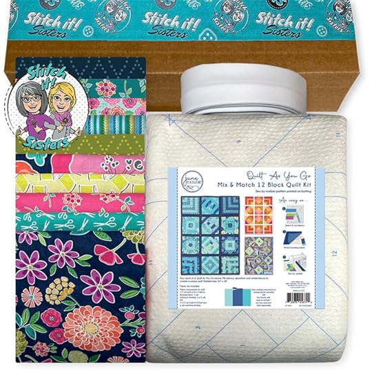 NEW! S!S 308 Quilt As You Go: Mix & Match 12 Block Quilt with guest Jill Repp