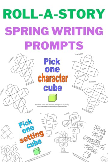 Roll-A-Story Spring Writing Prompts