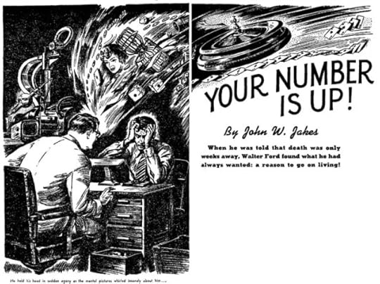 Your Number Is Up! by John Jakes interior art