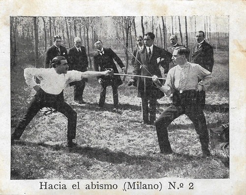 Mercedes Brignone in La corsa all'abisso (1914)