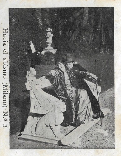 Mercedes Brignone in La corsa all'abisso (1914)