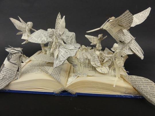 Book-Art-Bayside High School students