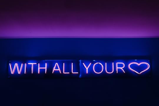 Neon with all your heart