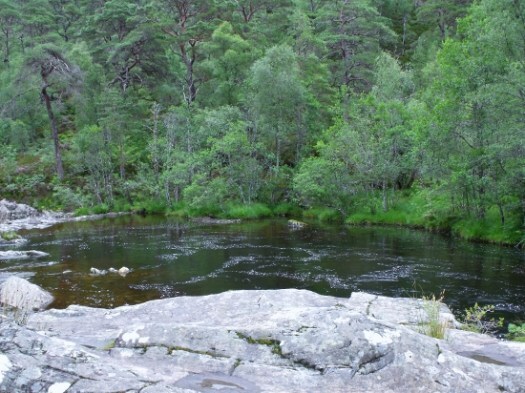 The Dog Falls at Glen Affric