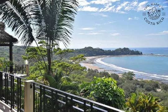 jungle and ocean view from balcony
