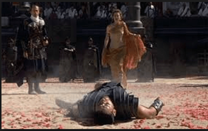 Gladiator Russell Crowe Ridley Scott Maximus's Death
