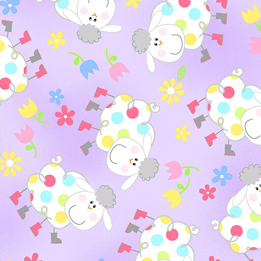 Hippity Hopity Fabrics by Benartex Now Available at ShopNZP.com