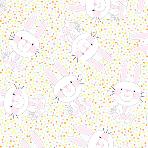 Hippity Hopity Fabrics by Benartex Now Available at ShopNZP.com