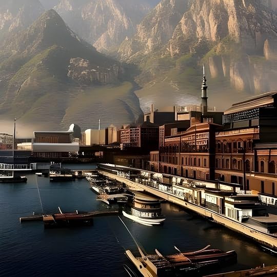 thoriglyn city highland laketown victorian steampunk the heron kings rampant by eric lewis gaslamp fantasy new novel epic saga heron kings trilogy