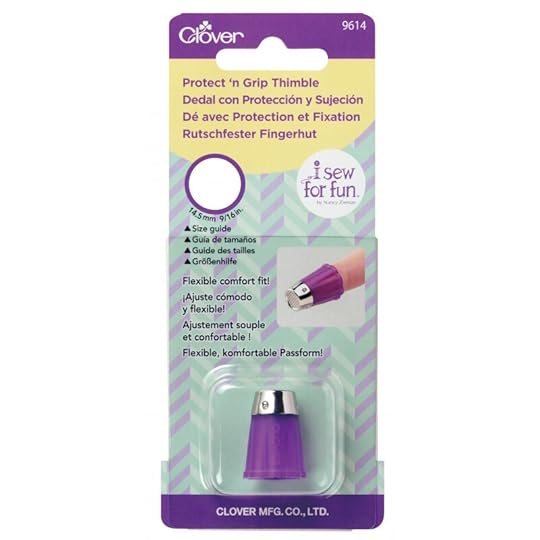 I Sew For Fun Protect 'n Grip Thimble by Nancy Zieman Productions for Clover