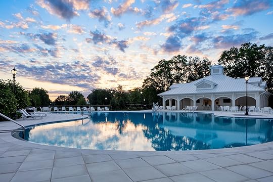 pool at the equestrian hotel