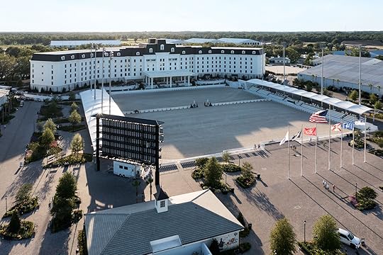 the grand arena at the equestrian hotel