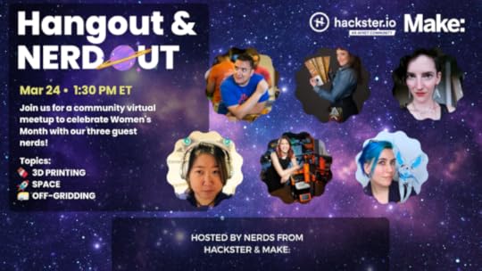 Hangout & Nerdout With Fearless Women Innovators March 24th
