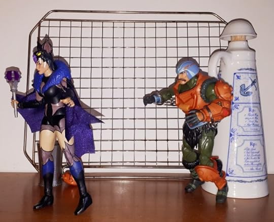 A furious Lyn walks out and leaves Duncan chained up in the dungeon.