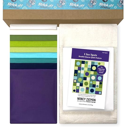 I See Spots Quilt Bundle Box with Backing & Batting available at Nancy Zieman Productions at ShopNZP.com