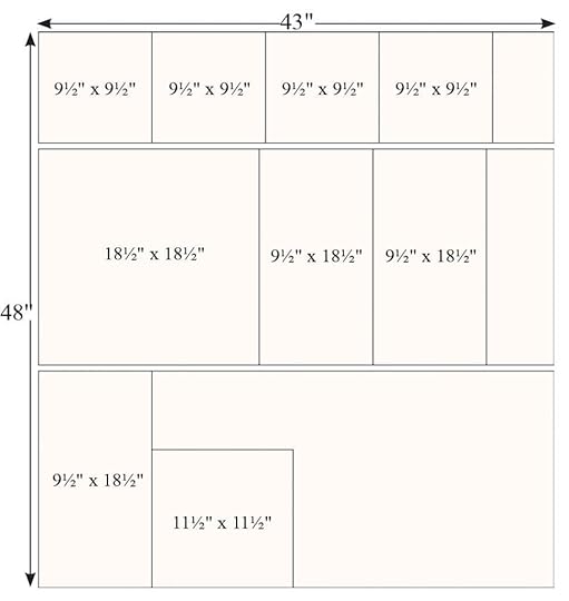 Off White Fabric from NEW Exclusive I See Spots Quilt Bundle Boxes
