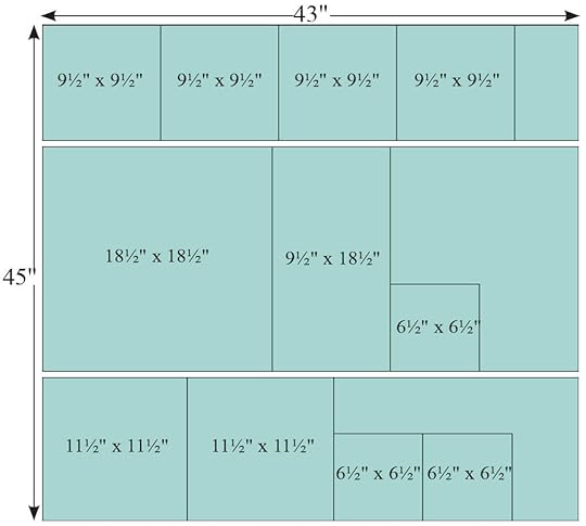 Pale Aqua Fabric from NEW Exclusive I See Spots Quilt Bundle