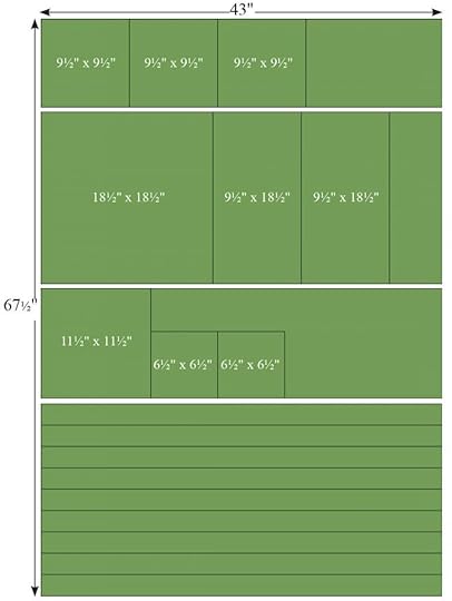 Dark Olive Fabric from NEW Exclusive I See Spots Quilt Bundle Boxes