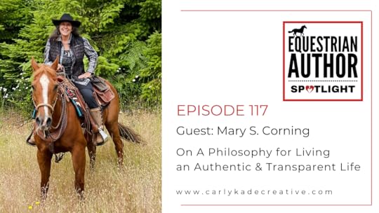 Mary S. Corning Equestrian Author Spotlight Podcast