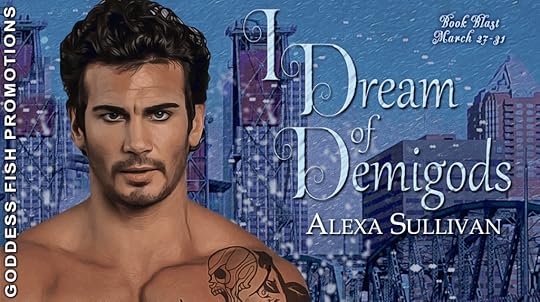 Goddess Fish book tour banner for I Dream of Demigods
