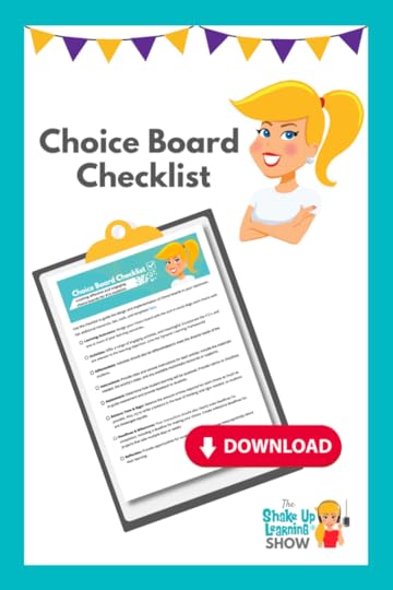 Choice Board Best Practices (and Checklist)