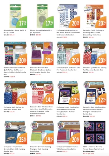 Shop our March National Quilting Month Sale and Save Up To 20 Percent off at Nancy Zieman Productions at ShopNZP.com