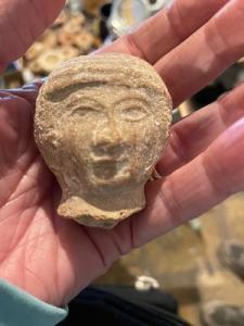 Antiquities dealer owned Ashtoreh head circa 586 BC
