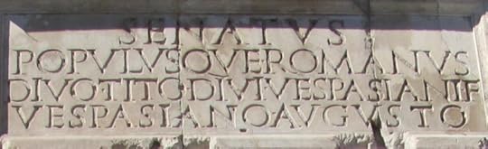 inscription on Roman stone