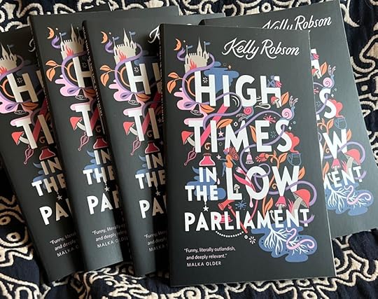 Five paperback books