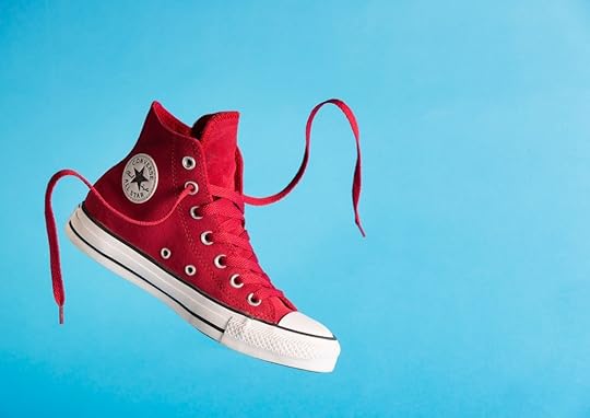 red sneaker effect