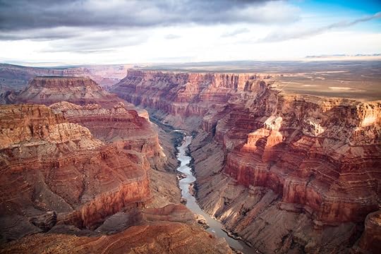 airbnb grand canyon aerial shot