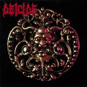 The cover of the first Deicide album.