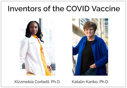 Inventors of the COVID Vaccine Kizzmekia Corbett and Katalin Kariko