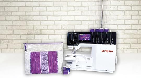 Serger Overlock Techniques Pouch Sewing Tutorial by Pam Mahshie from BERNINA at The Nancy Zieman Productions Blog as Seen on Stitch it! Sisters Sewing Project Bundle Box available at Nancy Zieman Productions at ShopNZP.com