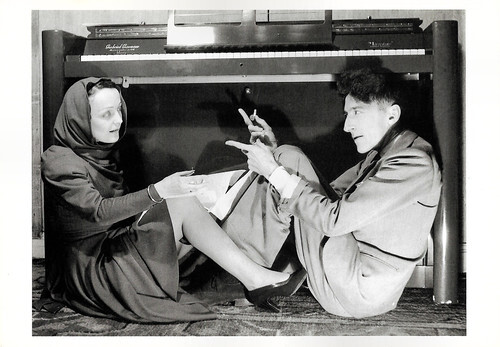 Edith Piaf and Jean Cocteau