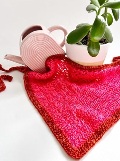 Louise Kerchief by Vickie Howell for YarnYAY! April Box