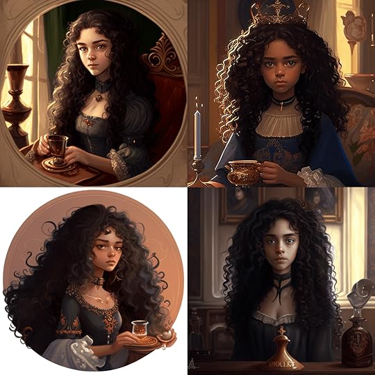 Midjourney image of Eloise - second try