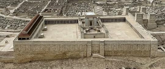 Temple mount panorama at Israel Museum