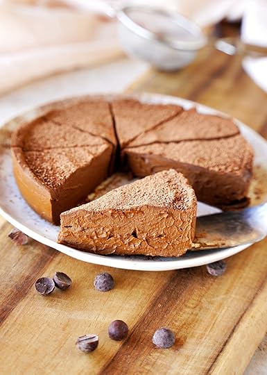 2-ingredient chocolate fudge cake on plate