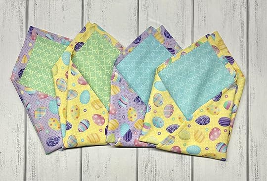 No-Hassle Easter Napkins Sewing Tutorial