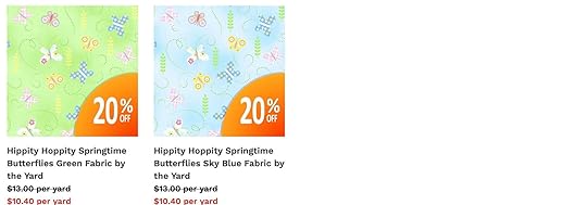 Easter Fabric Available at Nancy Zieman Productions at ShopNZP.com