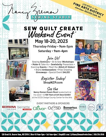 2023 Sew Quilt Create Weekend Brochure Sew Quilt Create Weekend Sewing Event in Beaver Dam Wisconsin