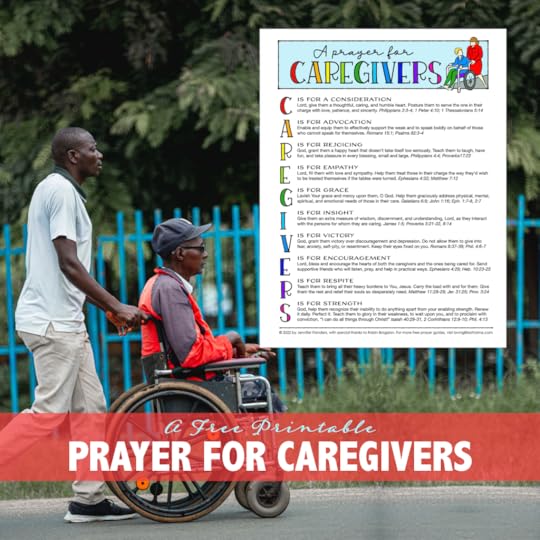 Prayer for Caregivers 