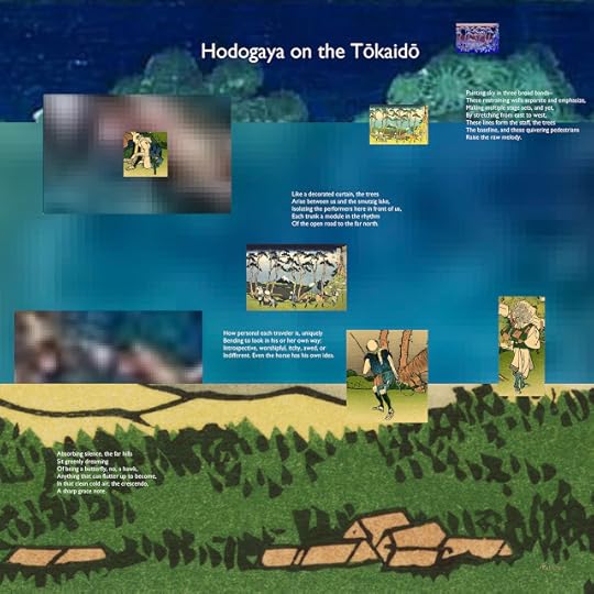 Jonathan Reeve Price explores the picture by Hokusai, mixing text and imagery to create a new work.