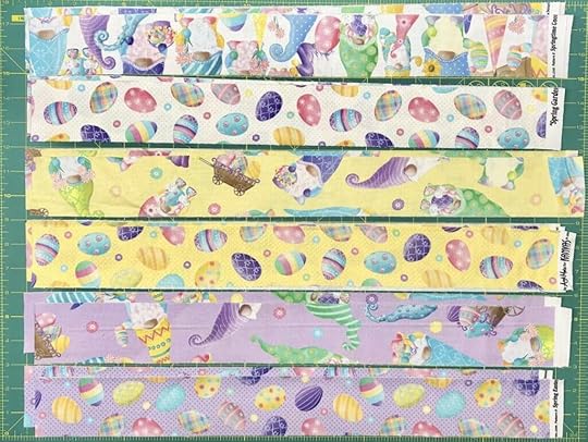 NEW Spring Garden Gnomes Easter Table Mat