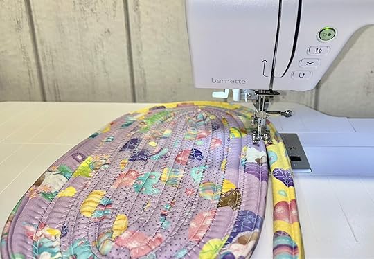 NEW! Spring Garden Gnomes Easter Table Mat