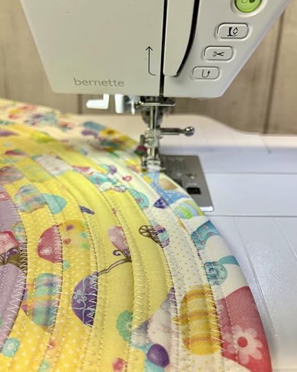 NEW! Spring Garden Gnomes Easter Table Mat